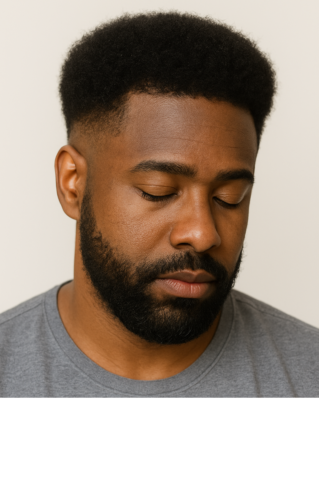 Afro hair transplant procedure