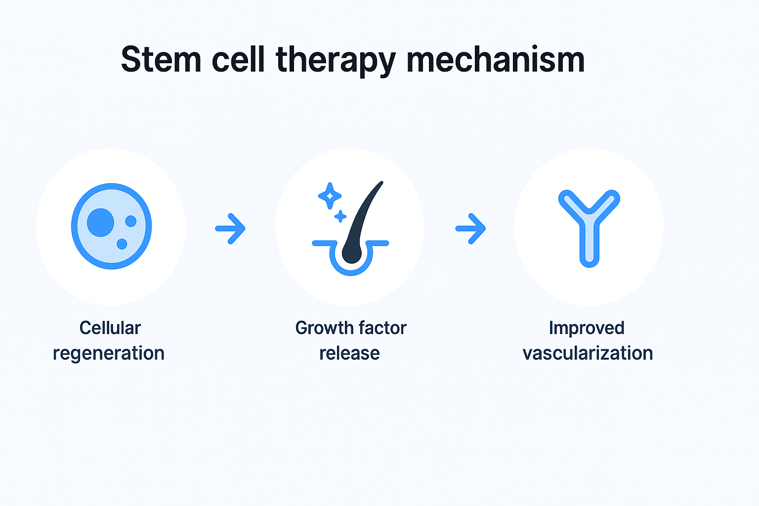 Stem cell therapy mechanism