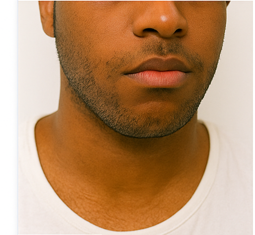 Beard Restoration Before