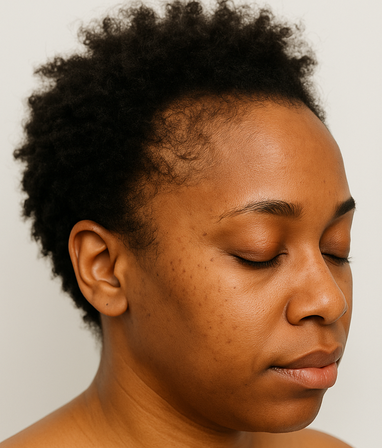 Female Hairline Refinement Before