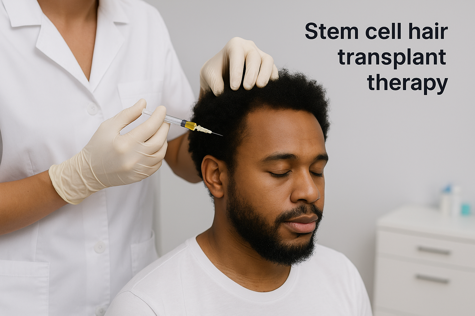 Stem cell hair transplant therapy
